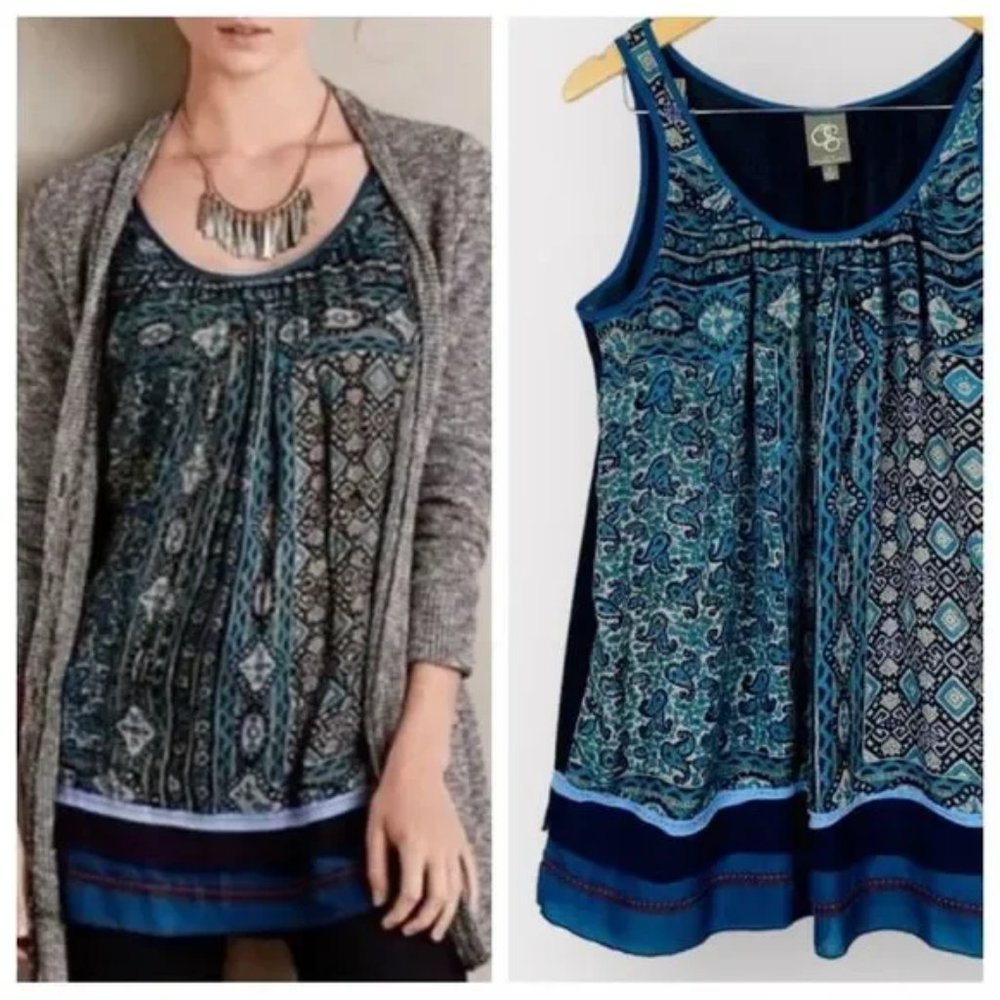 Anthropologie One September Caldera Tunic Small